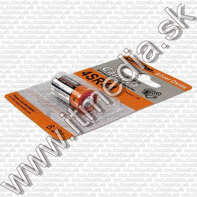 Image of Camelion Silver Oxide Battery 6.2V 4SR44 (4AG13) (IT5793)